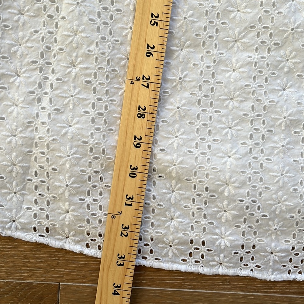 & Other Stories White Eyelet Mini Dress - Picture 14 of 14